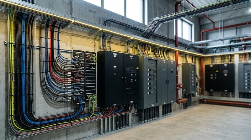 Elektroarbeiten fur Gewerbe Aachen