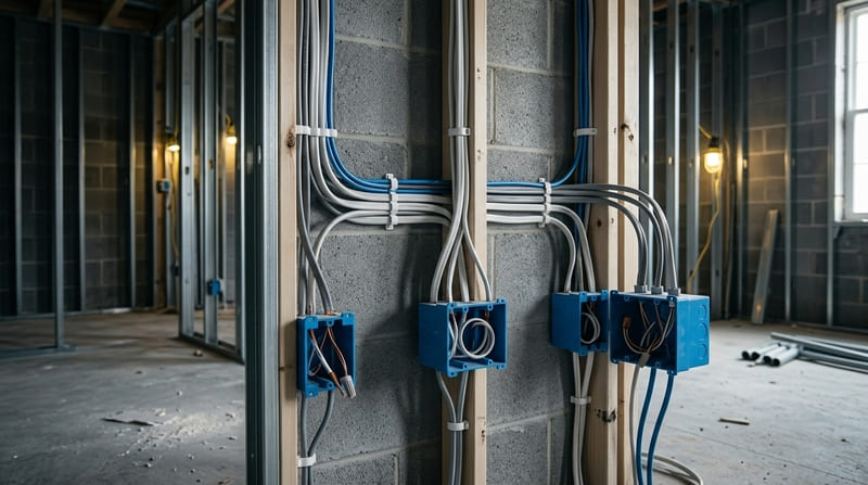 Elektroinstallation im Neubau Aachen