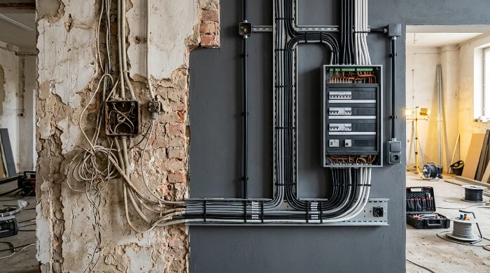 Jungen Elektrotechnik Elektriker in Duren Sanierung