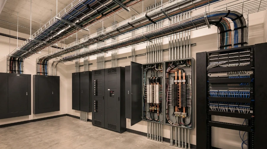 Jungen Elektrotechnik GmbH Elektriker in Ubach-Palenberg Gewerbe