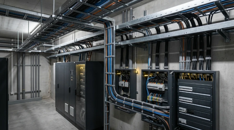 Jungen Elektrotechnik GmbH Elektriker in Wurselen Gewerbe