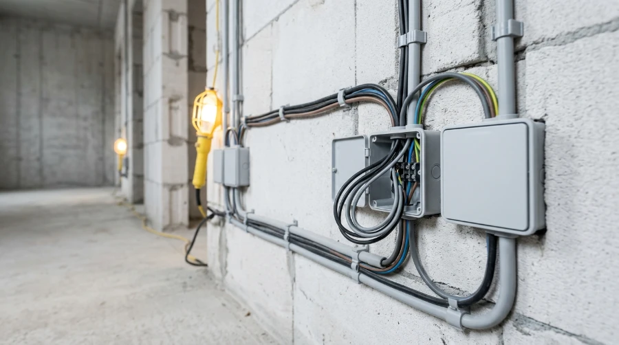 Jungen Elektrotechnik GmbH Elektriker in Wurselen Neubau